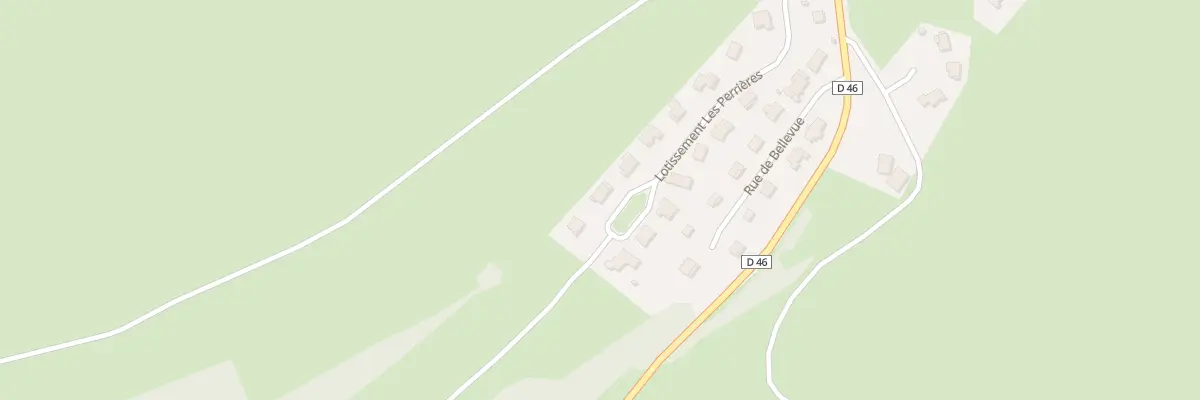 Plan du 14 Lot Les Perrieres à Remoray-Boujeons