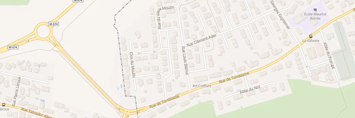 Plan du 14 Rue du Vieux Moulin à Saulxures-lès-Nancy