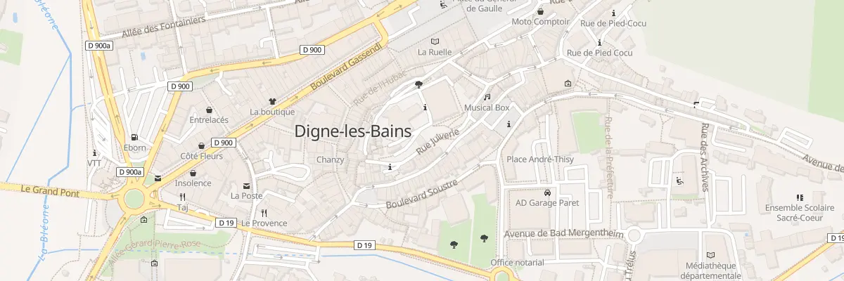 Plan du 3 Rue Juiverie à Sainte-Croix-à-Lauze