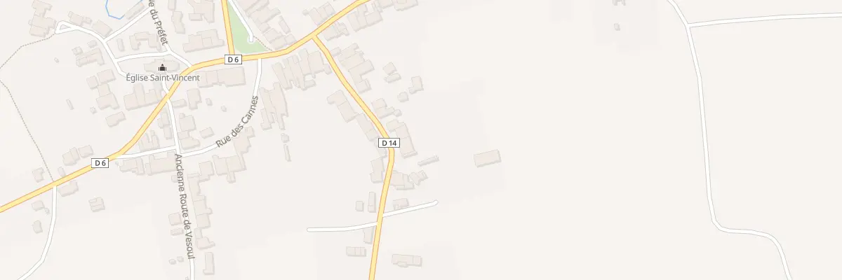 Plan du 140 Rte de Mailleroncourt à Meurcourt