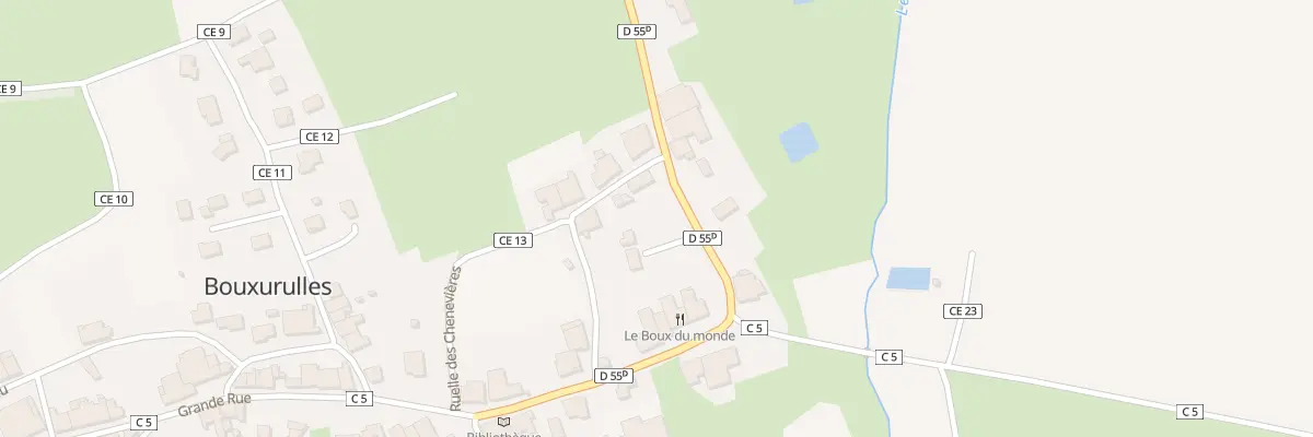 Plan du 4 Rue de Charmes à Bouxurulles