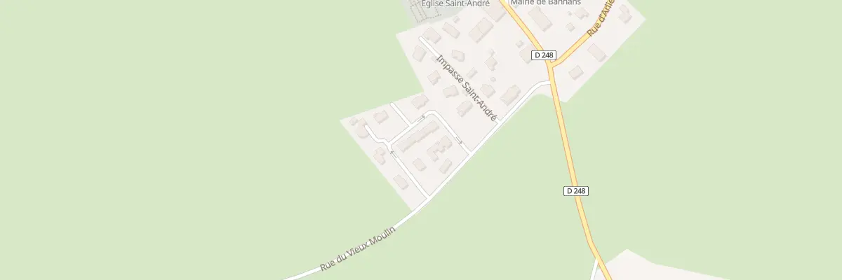 Plan du 3 Lotissement Montguidan à Bannans
