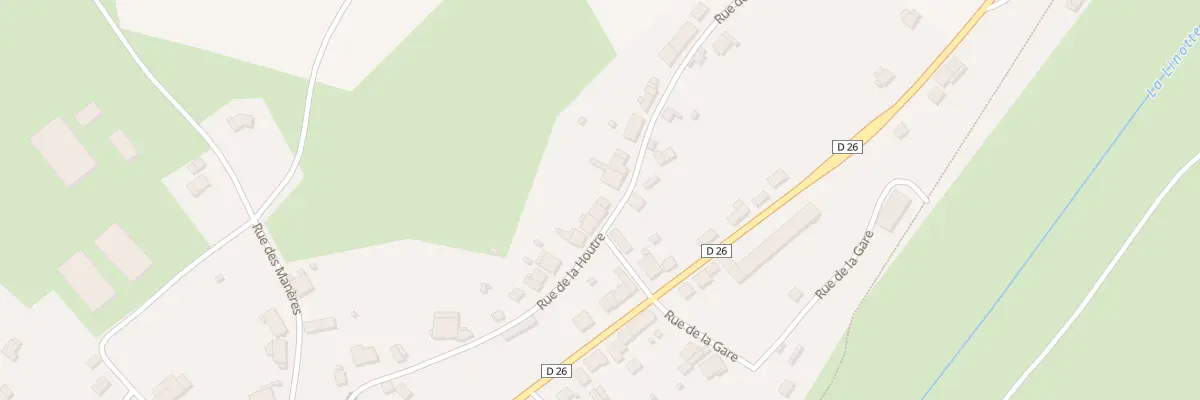 Plan du 5 Rue de la Roche à Dampierre-sur-Linotte