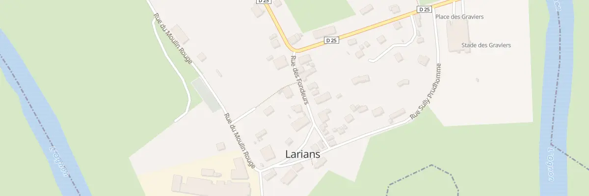 Plan du 2 Rue des Fondeurs à Larians-et-Munans