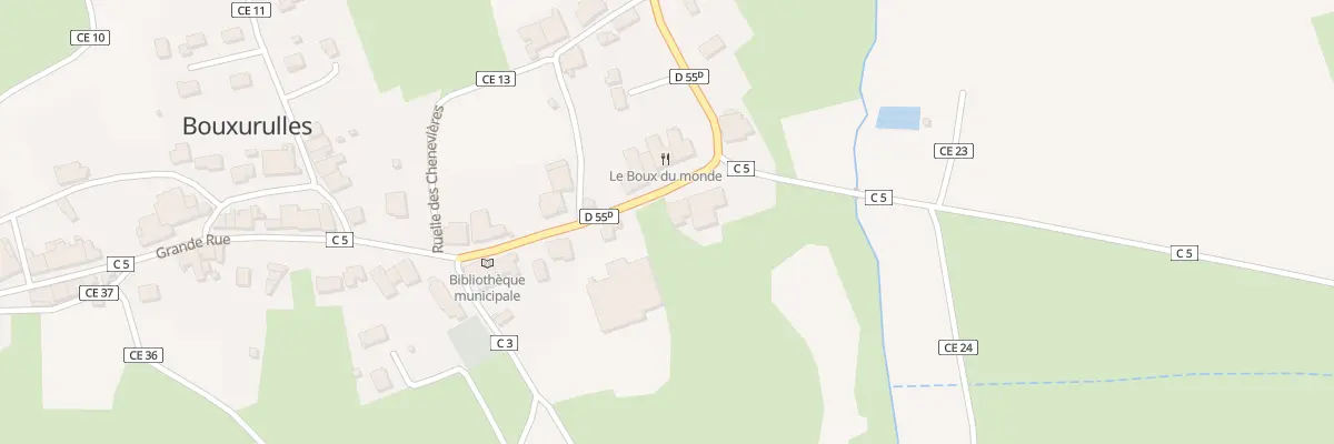 Plan du 15 Rue de Charmes à Bouxurulles