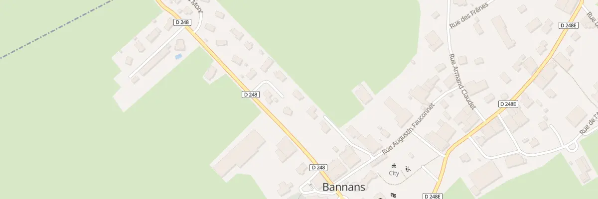 Plan du 4 Imp des Arcades à Bannans