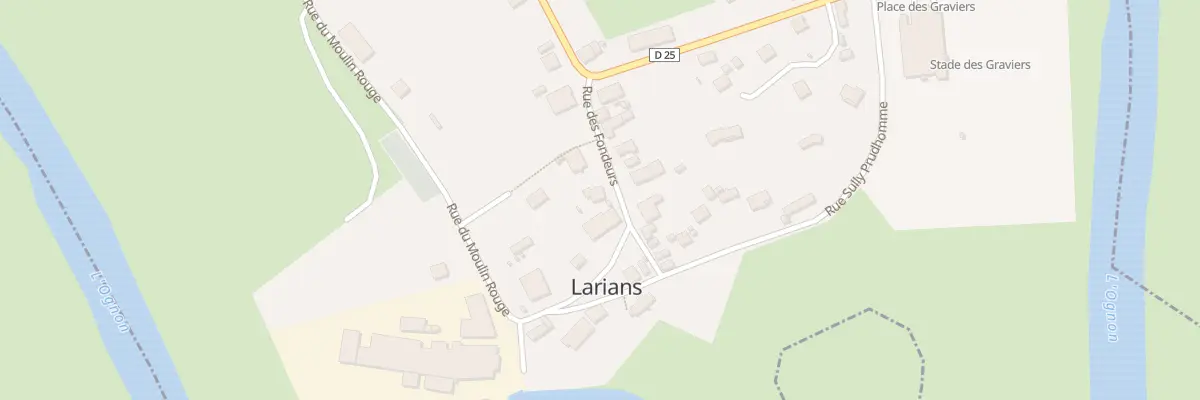 Plan du 4 Rue des Fondeurs à Larians-et-Munans