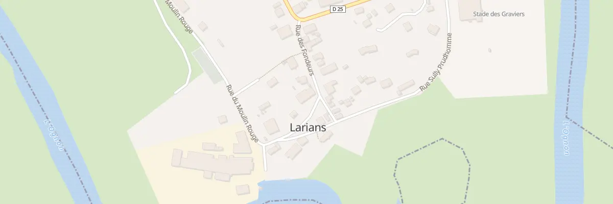 Plan du 6 Rue des Fondeurs à Larians-et-Munans