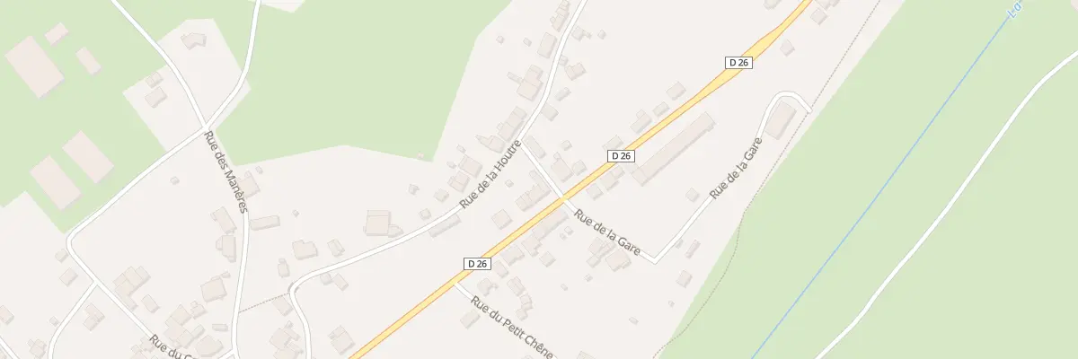 Plan du 20 Gr Grande Rue à Dampierre-sur-Linotte