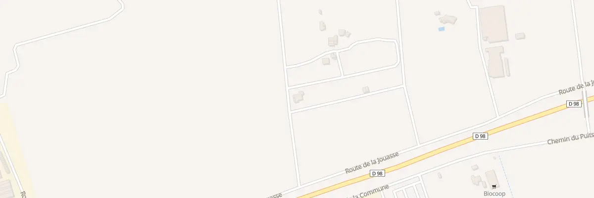 Plan du 945 Rte de la Jouasse à La Londe-les-Maures