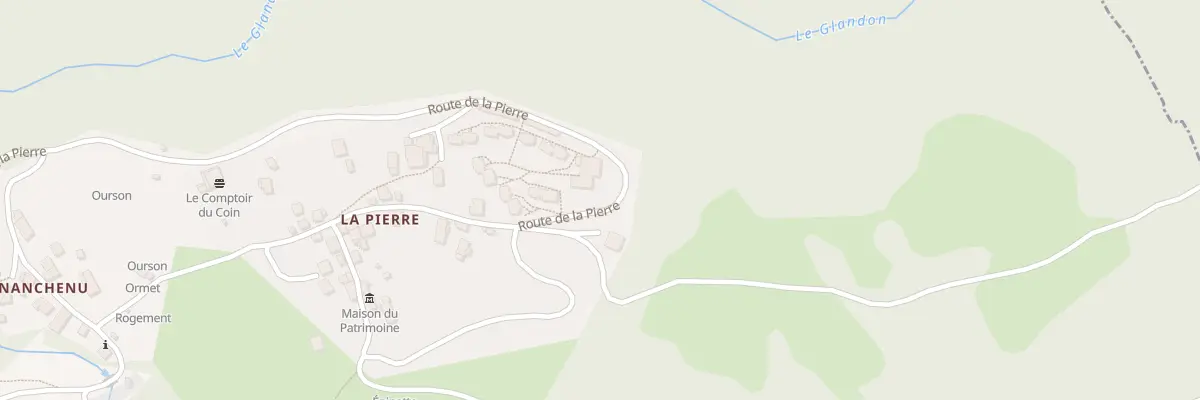 Plan du 1200 Rte de la Pierre à Saint-Colomban-des-Villards