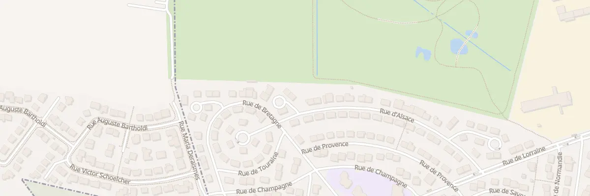 Plan du 1 All d’Artois à Saulxures-lès-Nancy