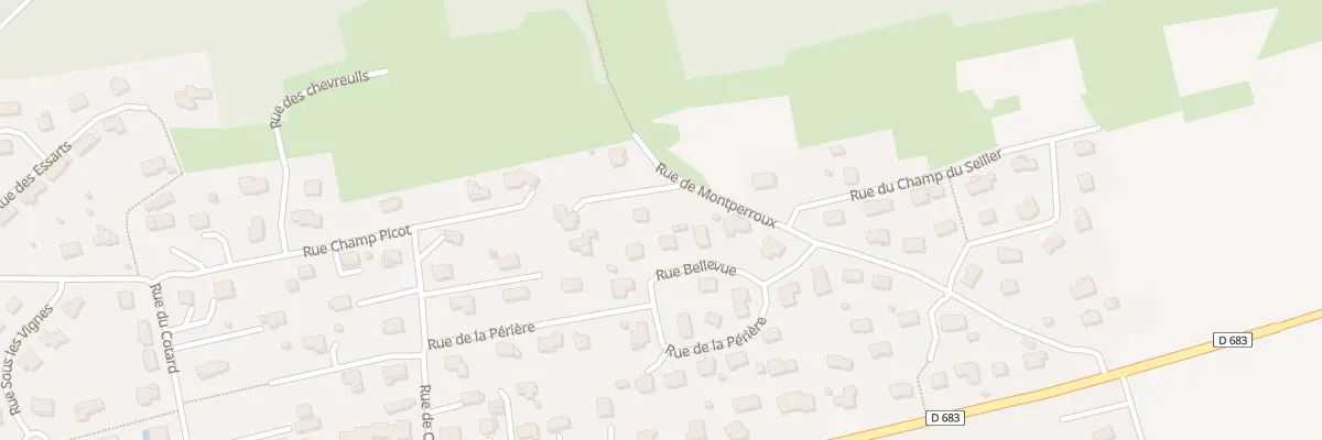 Plan du 13 Rue de Montperroux à Roulans