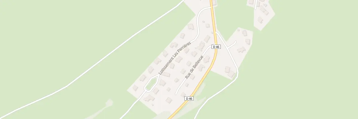 Plan du 3 Lot Les Perrieres à Remoray-Boujeons