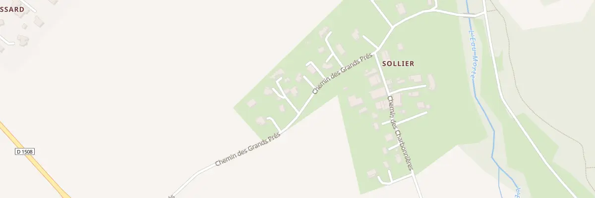 Plan du 405 Che des Grands Prés à Doussard