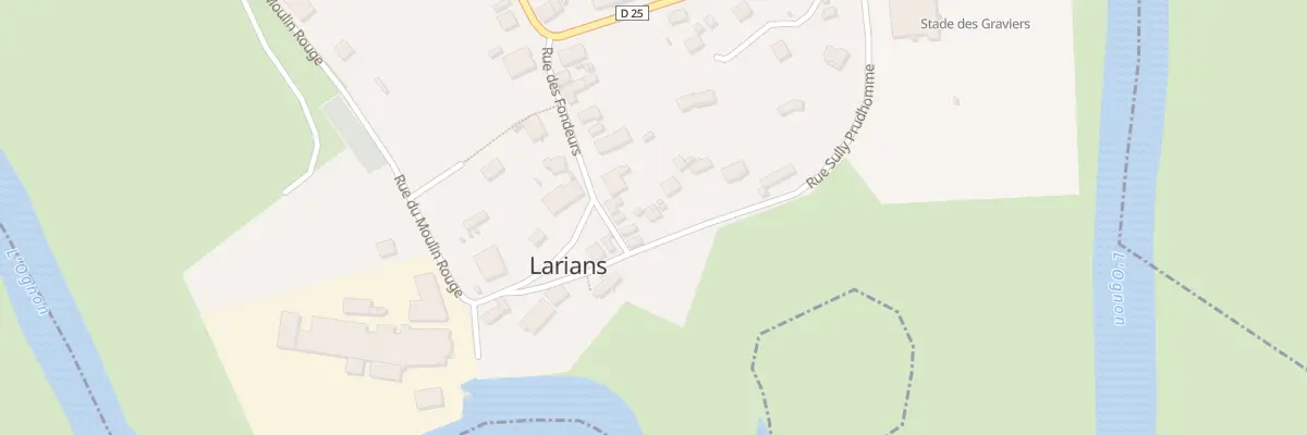 Plan du 3 Rue Sully Prudhomme à Larians-et-Munans