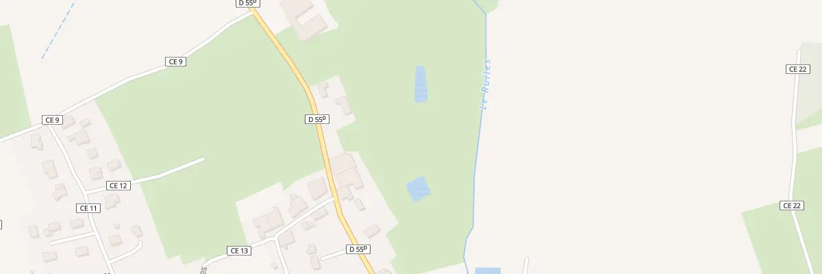 Plan du 3 Rue de Charmes à Bouxurulles