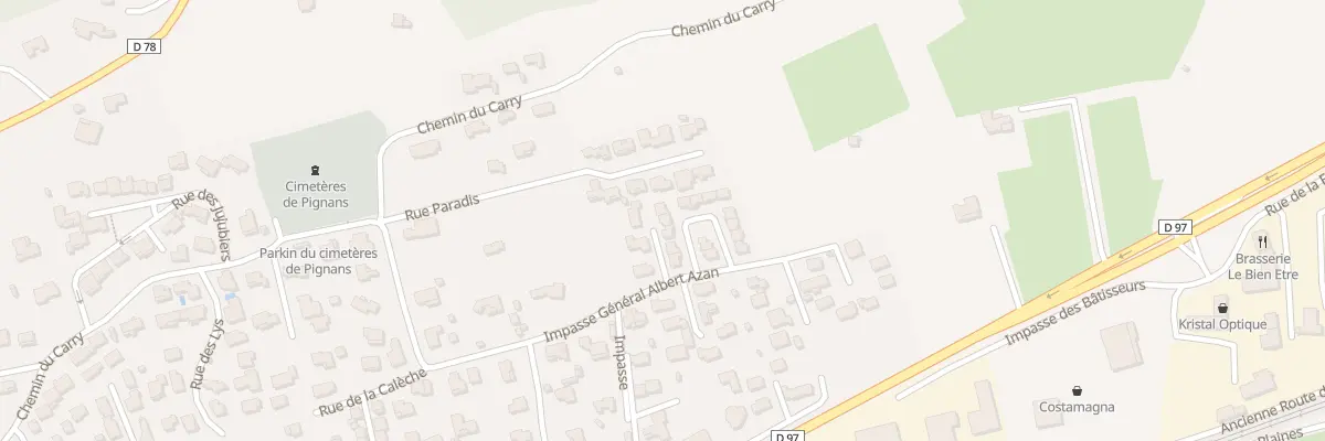 Plan du 39 Rue du Syrah à Pignans
