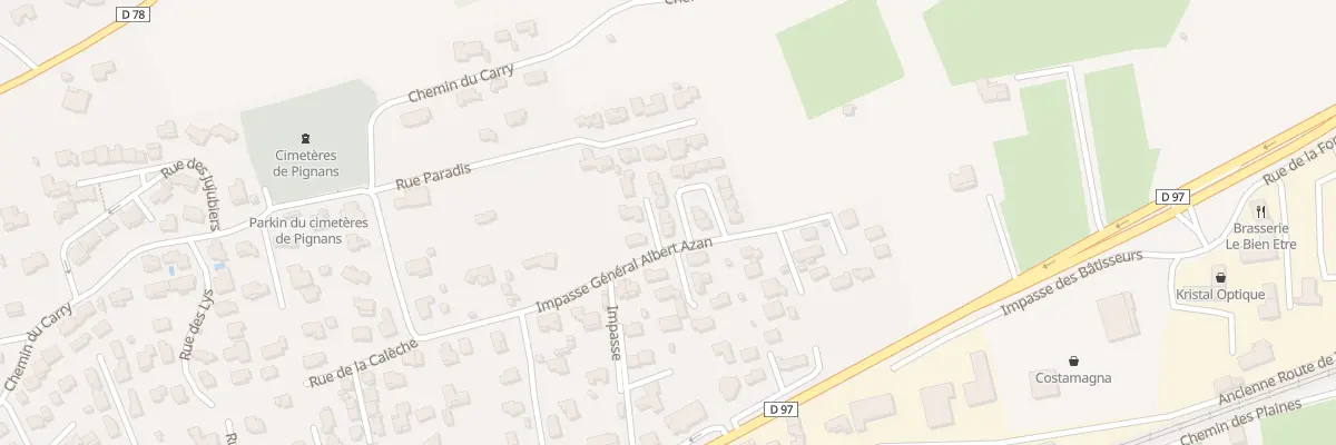 Plan du 19 Rue du Syrah à Pignans