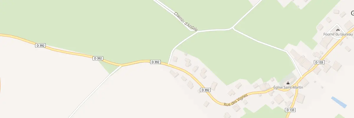 Plan du 15 Che Moutier à Guyans-Durnes