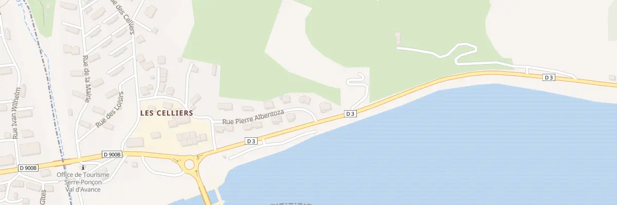Plan du 187 Rue Pierre Albentoza à Rousset-Serre-Ponçon