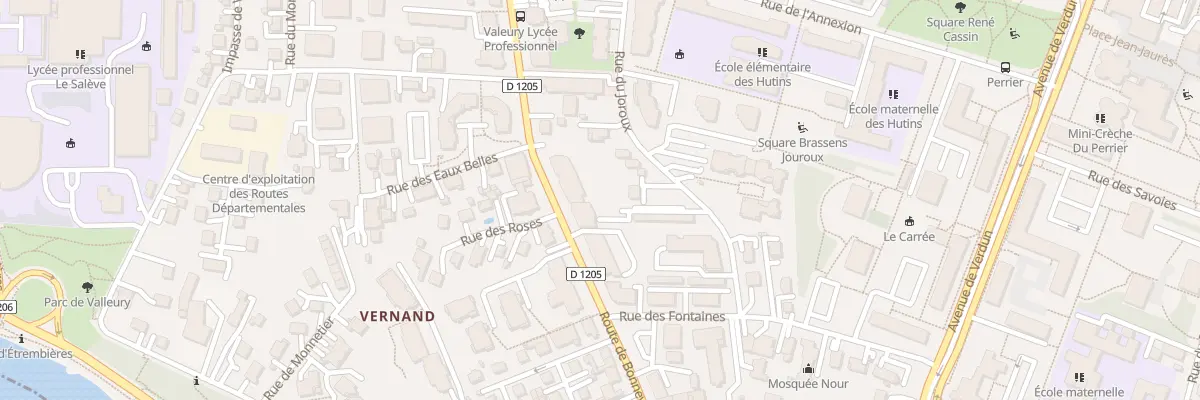 Plan du 26 Rue du Joroux à Annemasse