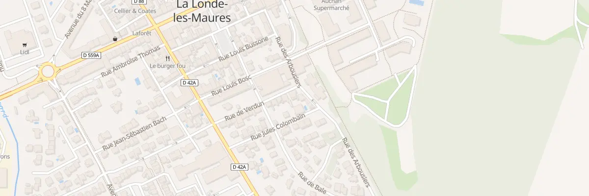 Plan du 194 Rue de Verdun à La Londe-les-Maures