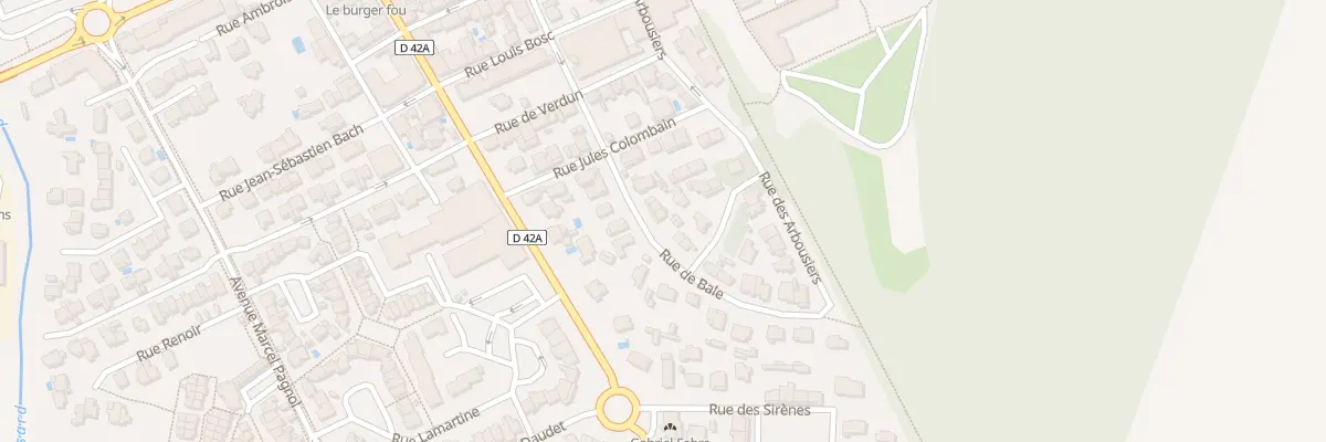 Plan du 61 Rue de Bale à La Londe-les-Maures