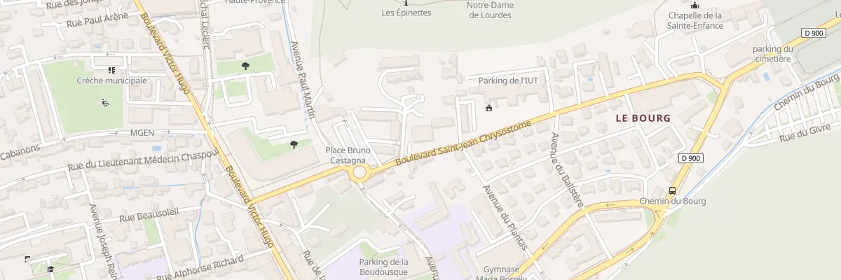 Plan du 11 Bd Saint-Jean Chrysostome à Digne-les-Bains