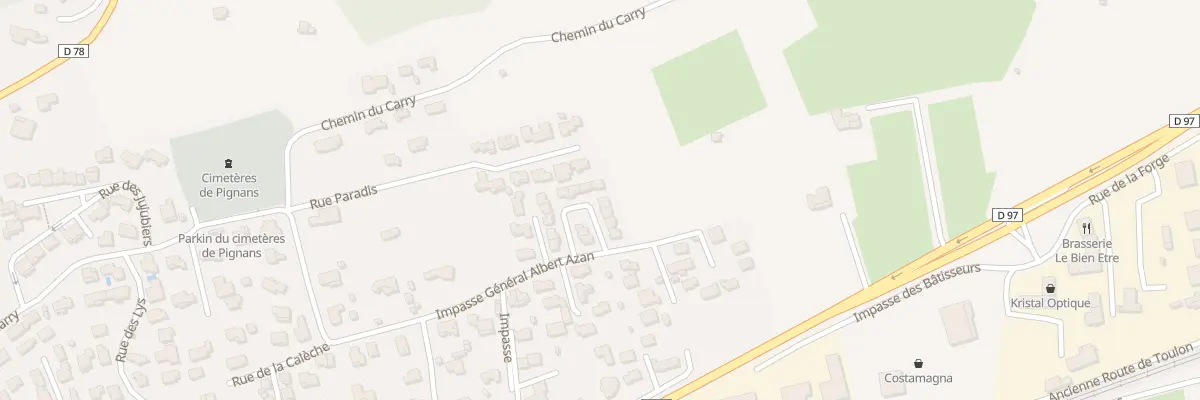 Plan du 67 Rue du Syrah à Pignans