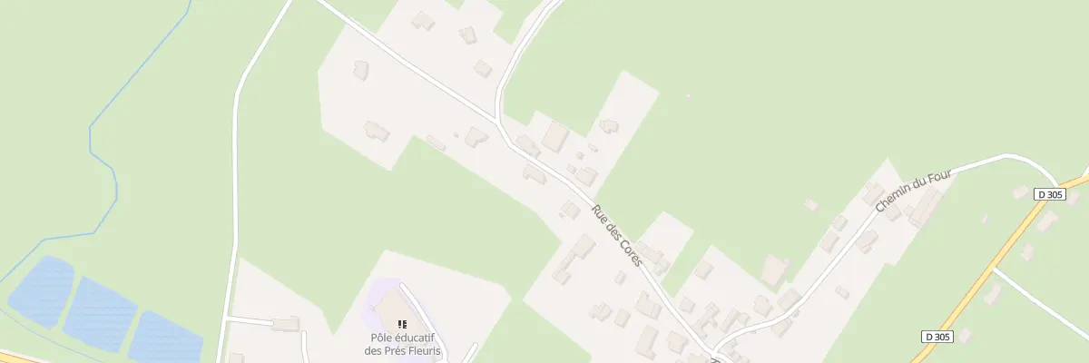 Plan du 19 Rue des Cores à Bouligney