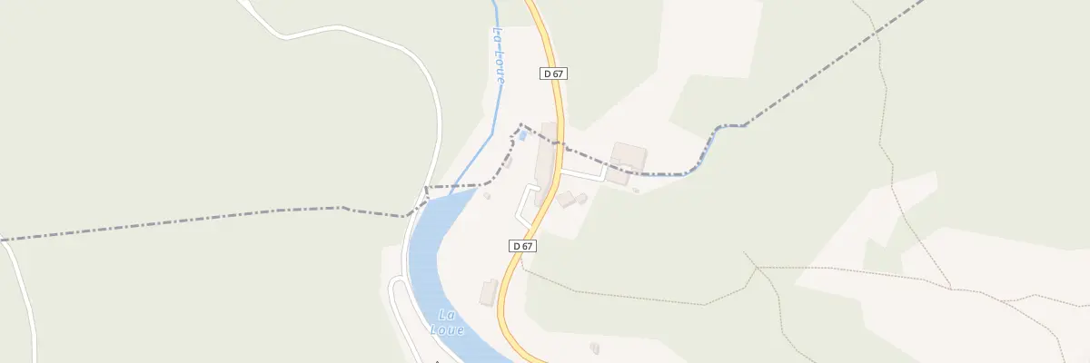 Plan du 41 Rte de Besançon à Lods