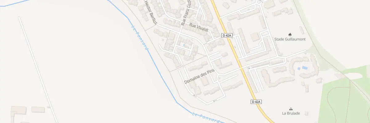 Plan du 52 Rue Camille Saint Saens à La Londe-les-Maures