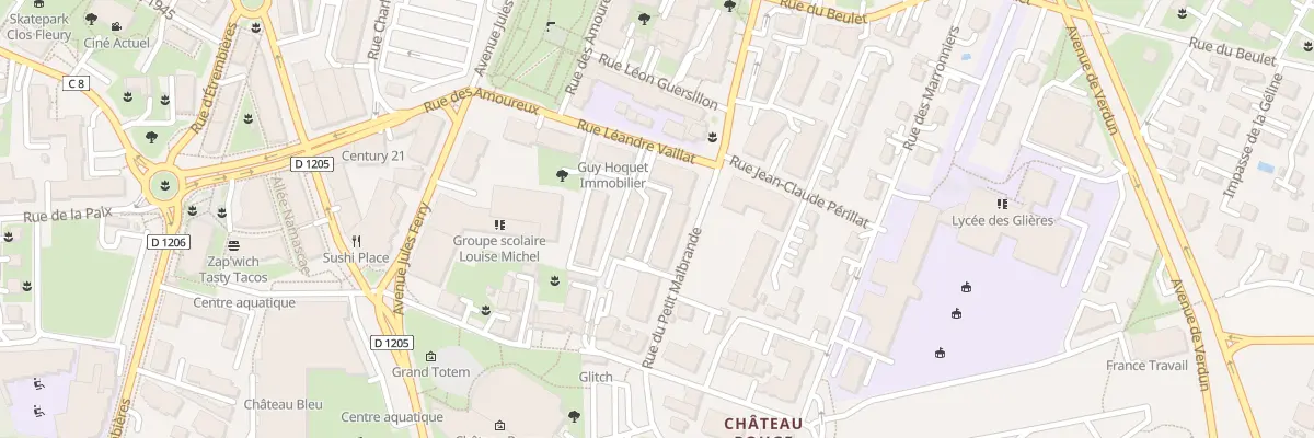 Plan du 10 Rue du Petit Malbrande à Annemasse