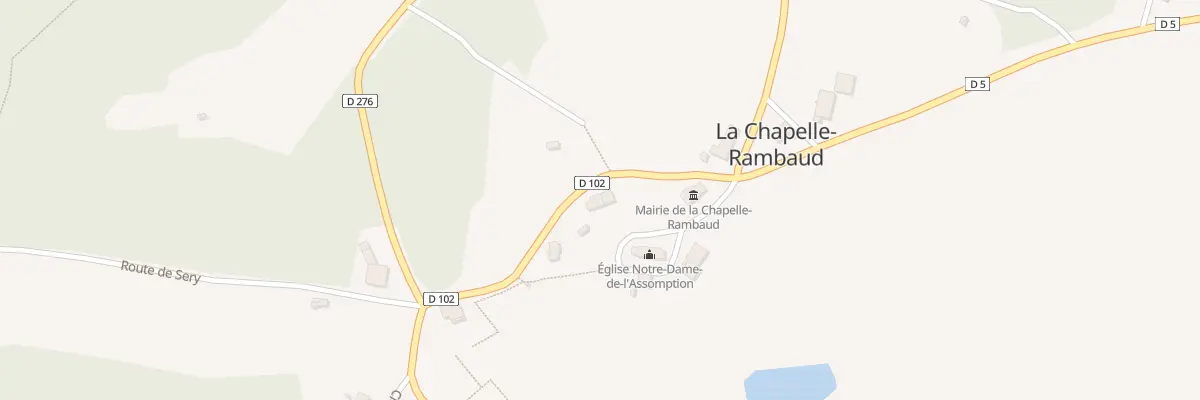 Plan du 275 Rte du Chef-Lieu à La Chapelle-Rambaud