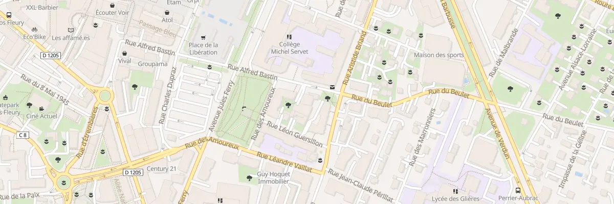Plan du 38 Rue Alfred Bastin à Annemasse