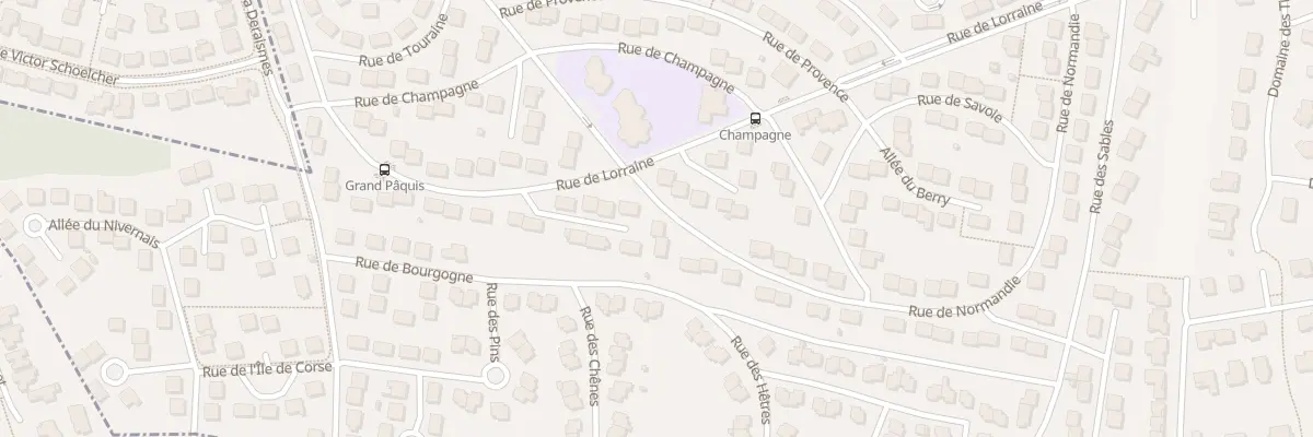 Plan du 45 Rue de Normandie à Saulxures-lès-Nancy