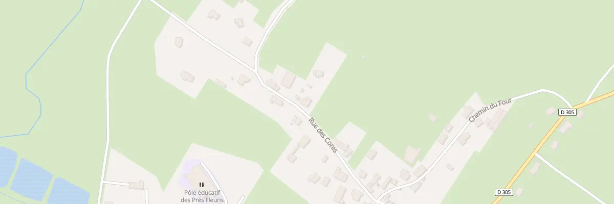 Plan du 22 Rue des Cores à Bouligney