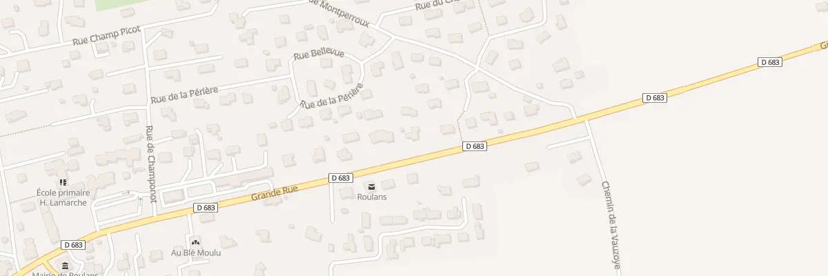 Plan du 41 Gr Grande Rue à Roulans