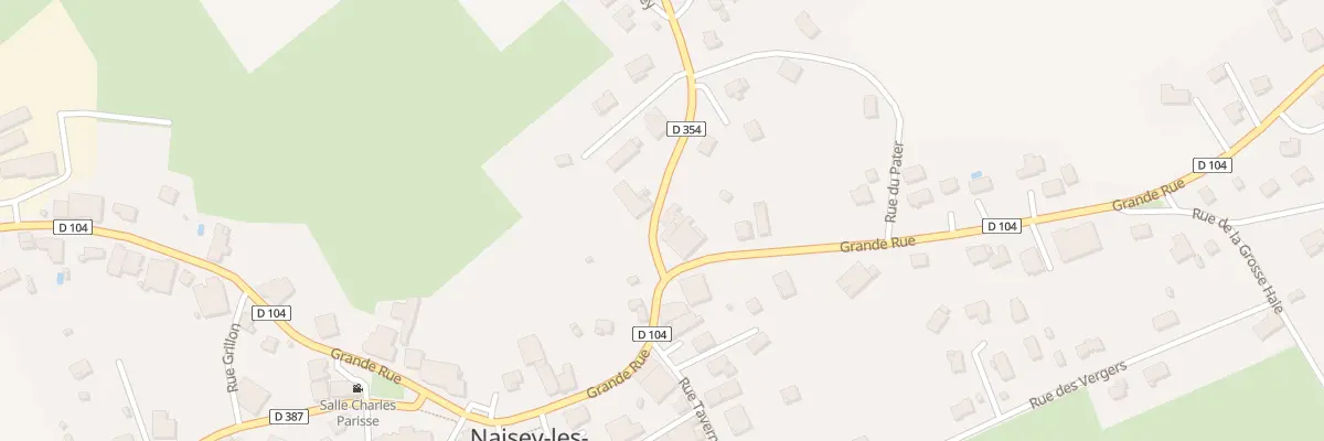 Plan du 2 Rue du Château à Naisey-les-Granges