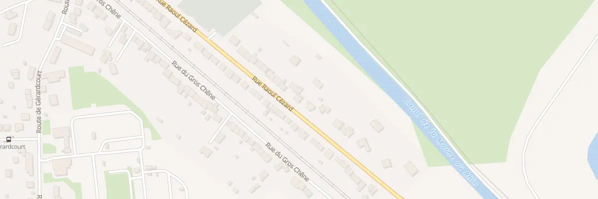 Plan du 31 Rue Raoul Cézard à Laneuveville-devant-Nancy