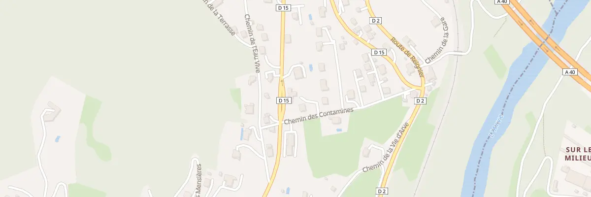 Plan du 61B Che des Contamines à Monnetier-Mornex