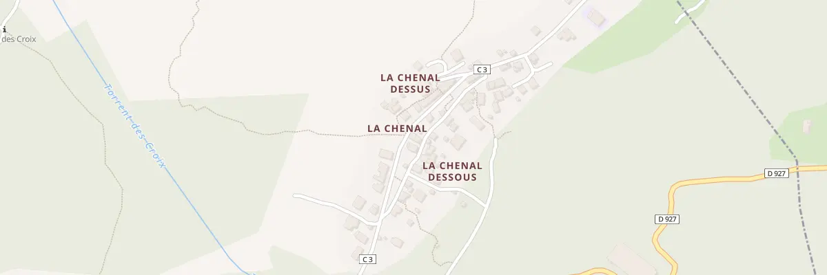 Plan du 5137 Lachenal à Saint-Colomban-des-Villards