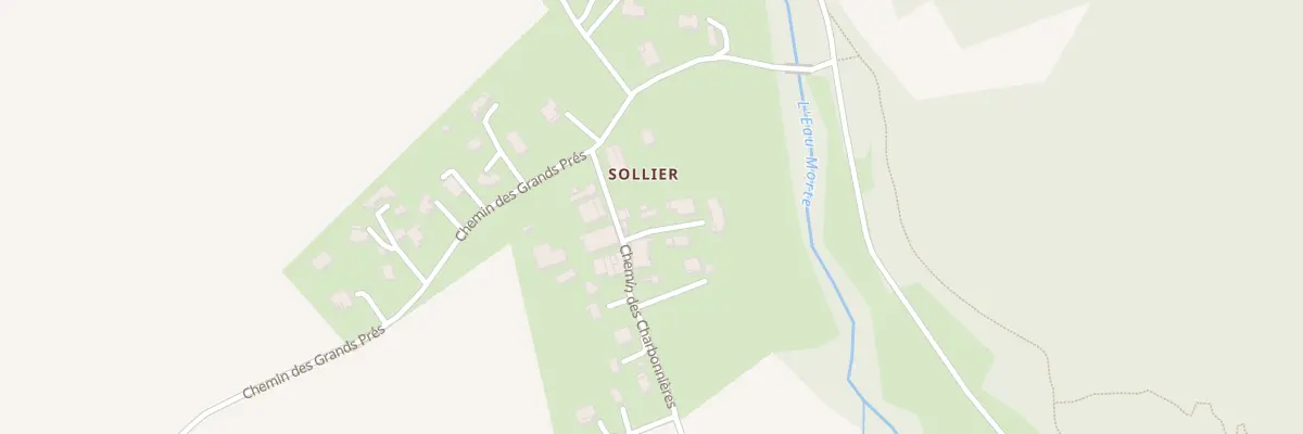 Plan du 77 Che des Charbonnières à Doussard