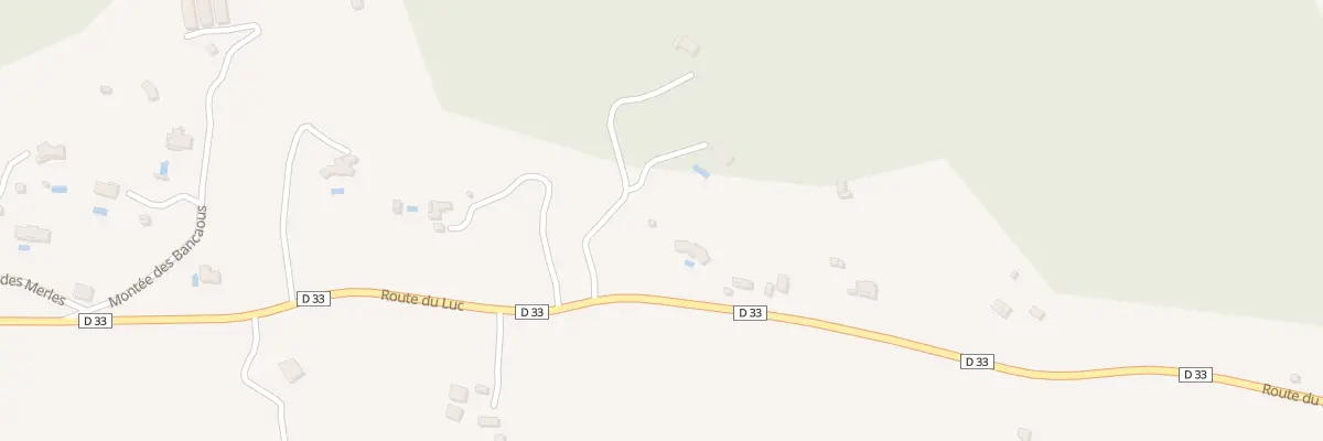 Plan du 9058 Rte du Luc à Cabasse