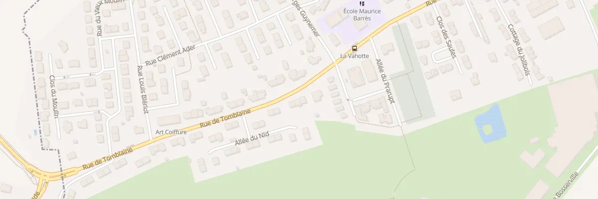 Plan du 25 Rue de Tomblaine à Saulxures-lès-Nancy