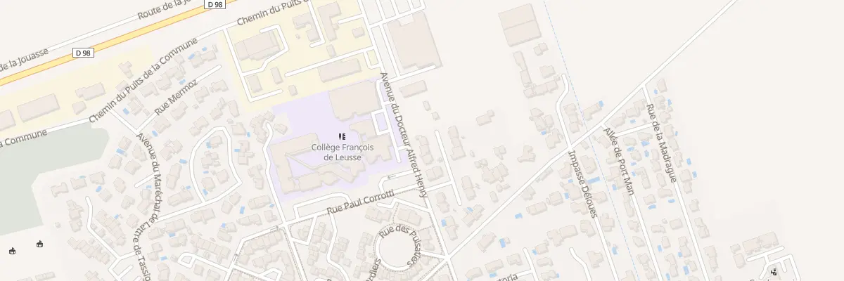 Plan du 160 Rue de la Petite Treille à La Londe-les-Maures