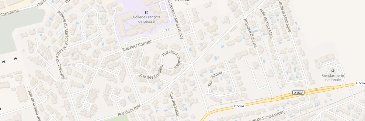Plan du 20 Rue des Puisatiers à La Londe-les-Maures