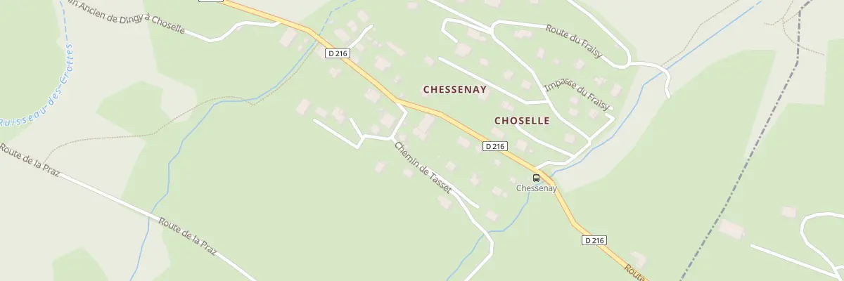 Plan du 29 Che sous la Ville à Dingy-Saint-Clair