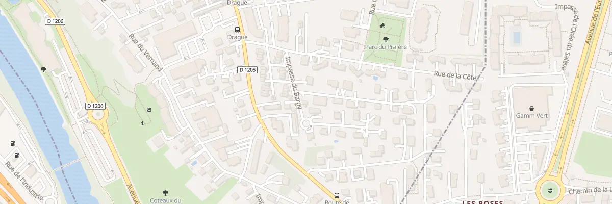 Plan du 2 Rue sur Rez à Annemasse